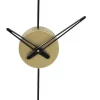 Wandklok Van Metaal - D47 Cm - Zwart - Hamona-OZAIA