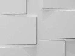 Wandpaneel 3D Brick Om Te Verven - Set Van 12 Stuks, 3M-Vente-unique Online