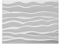 Wandpaneel 3D Hyppos Om Te Verven - Set Van 6 Stuks, 3M-Vente-unique Clearance