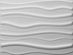 Wandpaneel 3D Sandle Om Te Verven - Set Van 6 Stuks, 3M-Vente-unique Outlet