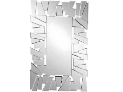 Wandspiegel In Roestvrij Staal - B. 120 X H. 76 Cm - Uyuni-OZAIA Sale