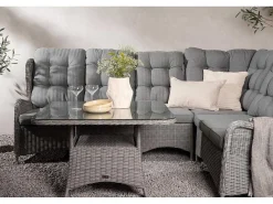 Washington Loungeset 2 Delen Grijs,Grijs.-Vente-unique Online