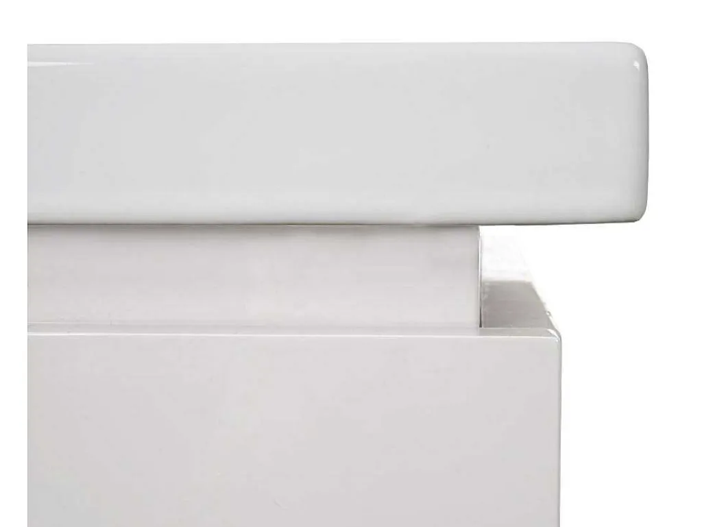 Wastafel + Wastafelmeubel Mcw-D16, Wit-Vente-unique Clearance