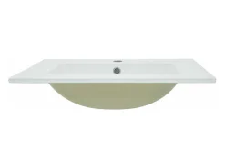 Wastafel Mcw-D16, 61Cm 18Mm Rand-Vente-unique Discount