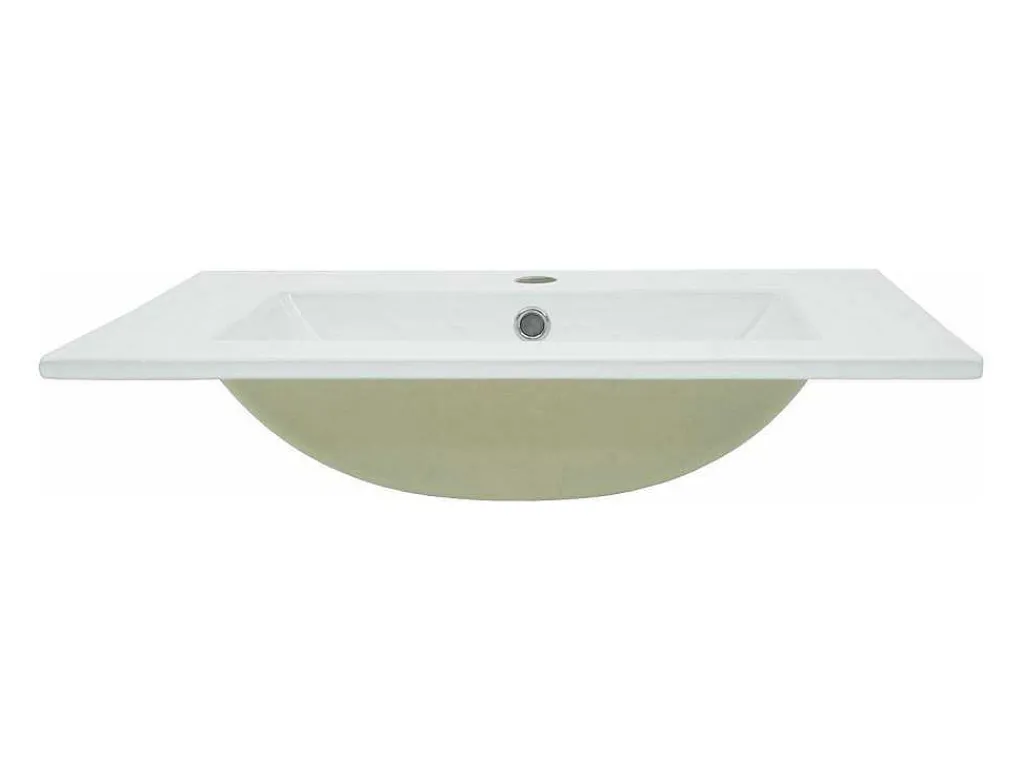 Wastafel Mcw-D16, 61Cm 18Mm Rand-Vente-unique Discount