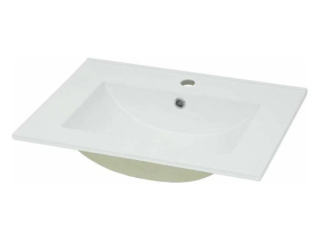 Wastafel Mcw-D16, 61Cm 18Mm Rand-Vente-unique Discount