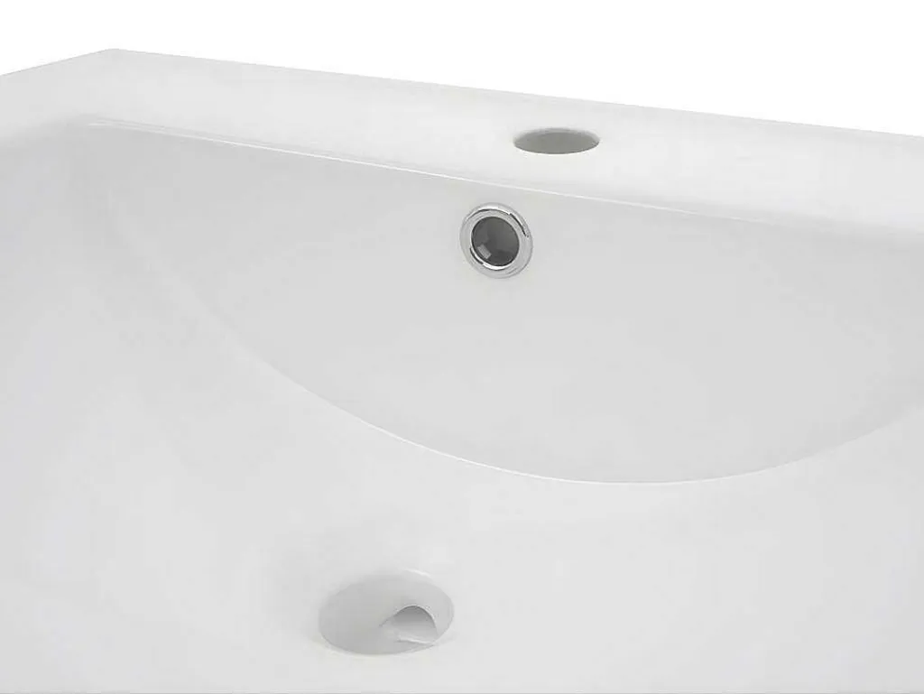 Wastafel Mcw-D16, 61Cm 18Mm Rand-Vente-unique Discount