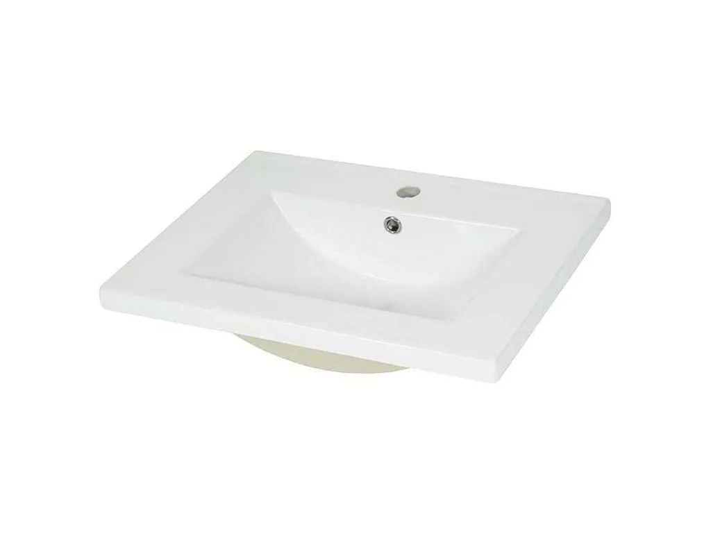Wastafel Mcw-D16, 61Cm 30Mm Rand-Vente-unique Outlet