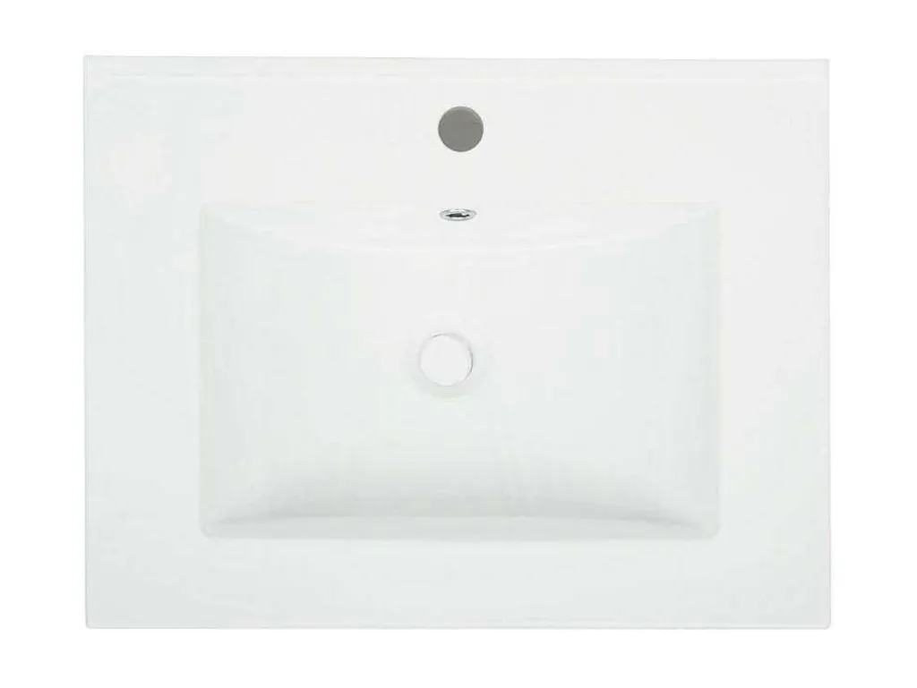 Wastafel Mcw-D16, 61Cm 30Mm Rand-Vente-unique Outlet