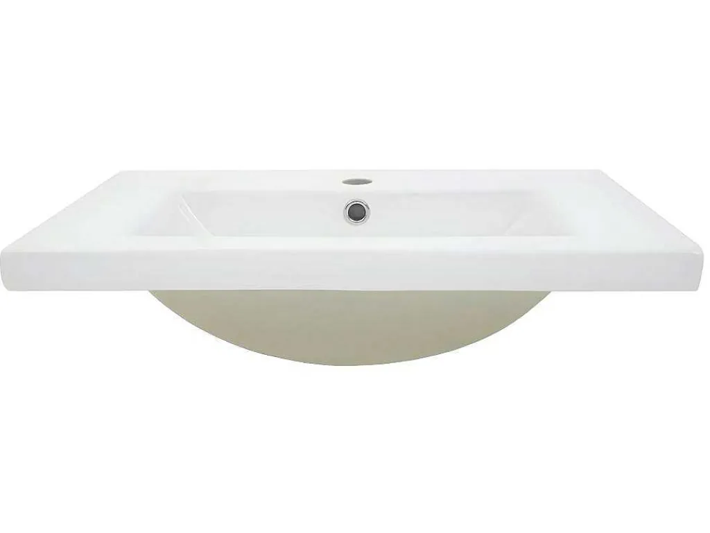 Wastafel Mcw-D16, 61Cm 30Mm Rand-Vente-unique Outlet