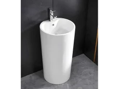 Wastafel Op Cylindrische Voet Totam-Shower & Design Sale