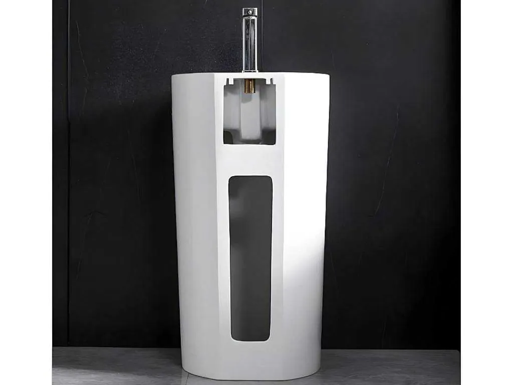 Wastafel Op Cylindrische Voet Totam-Shower & Design Sale