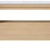 Wastafelmeubel Met Inbouwwastafel - Eikenfineer - 120 Cm - Cosmoti-Vente-unique Online