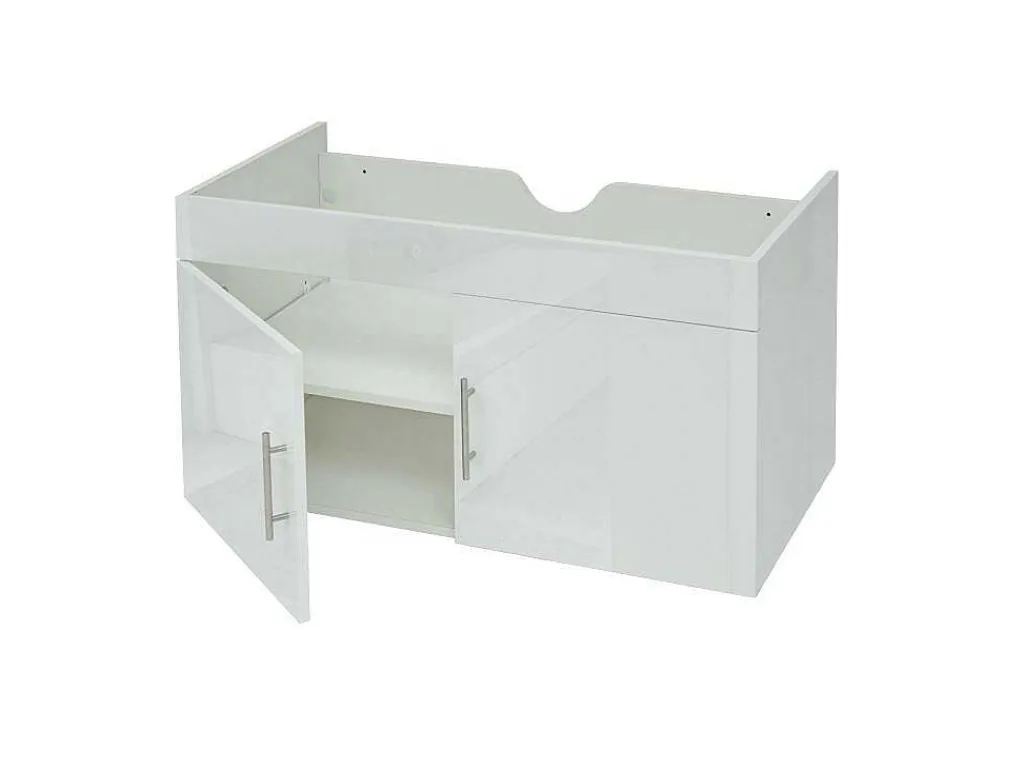 Wastafelonderbouw Mcw-D16, Wit-Vente-unique Clearance