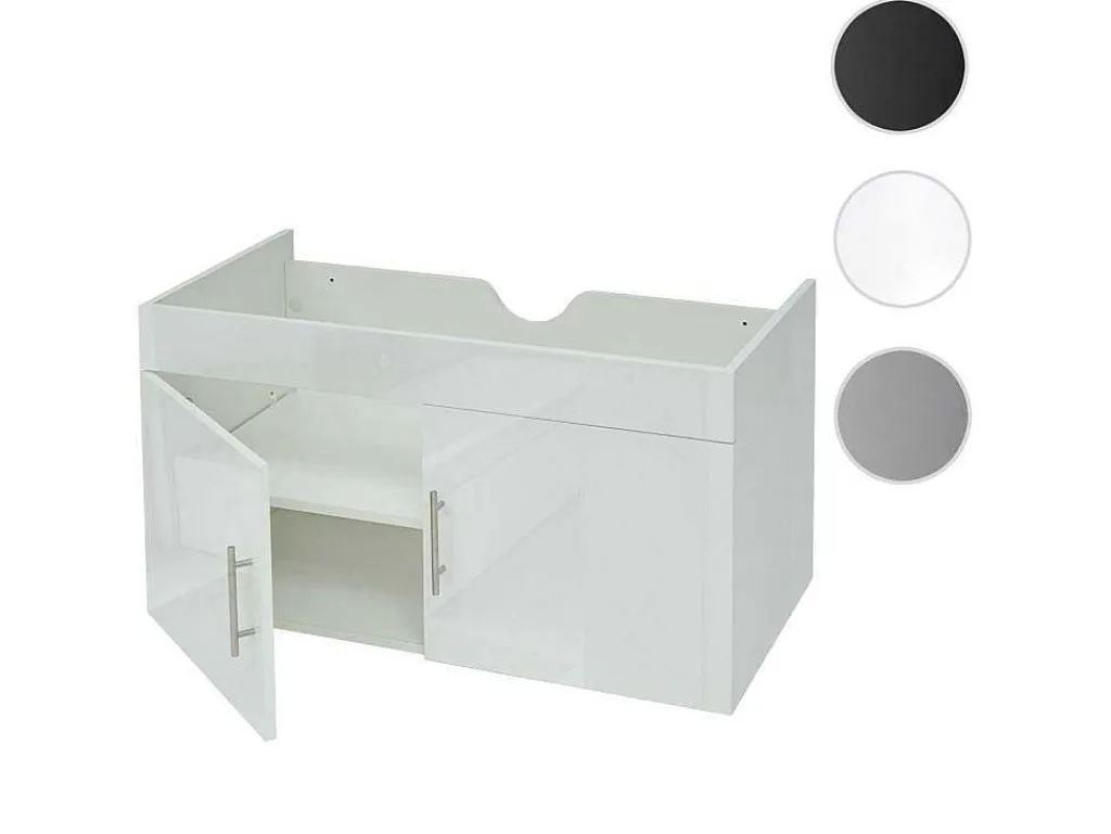 Wastafelonderbouw Mcw-D16, Wit-Vente-unique Clearance