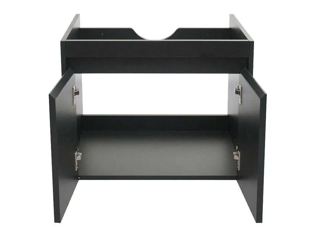 Wastafelonderbouw Mcw-L86, Zwart-Vente-unique Sale