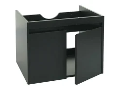 Wastafelonderbouw Mcw-L86, Zwart-Vente-unique Sale