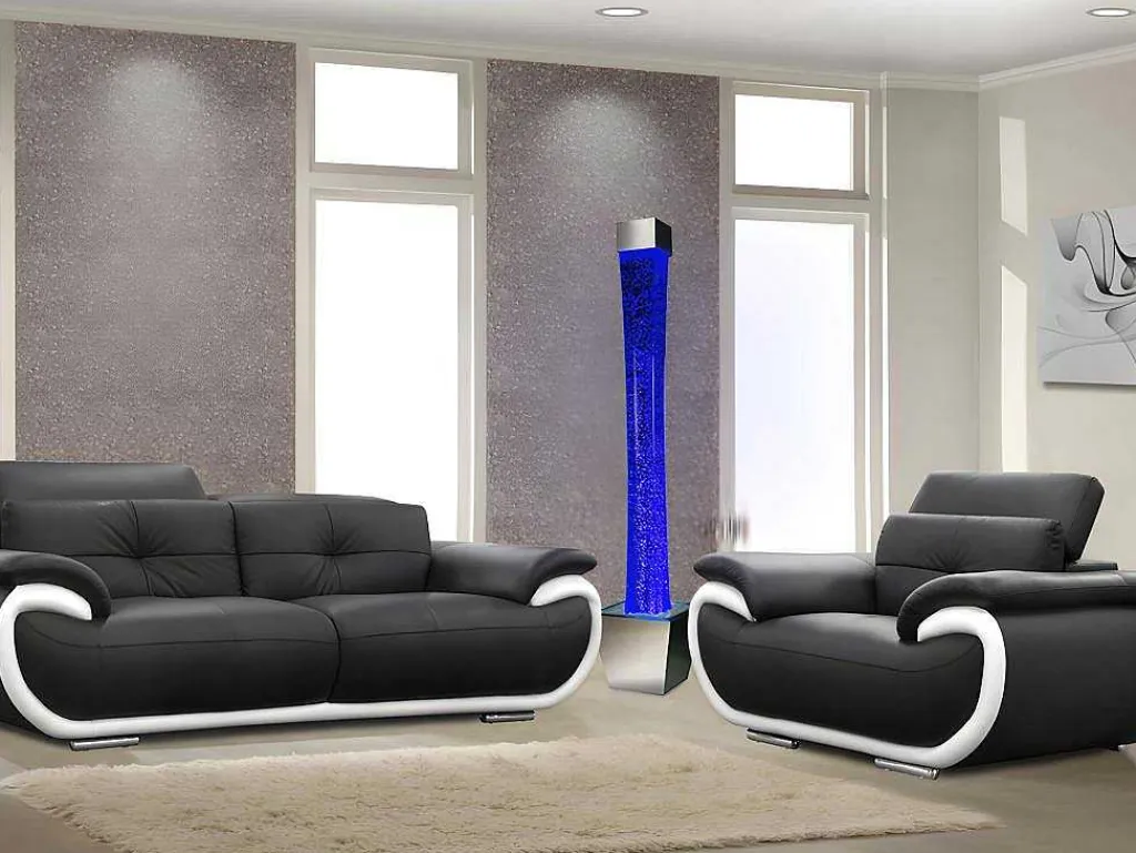 Waterbubbellamp Met Pot Gobie - Led Verlichting Met Kleurveranderingen - H183 Cm-OZAIA Clearance