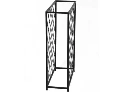 Wijnfleshouder Voor 32 Flessen - L55 X H71 Cm - Metaal - Zwart - Bolinar-OZAIA Outlet