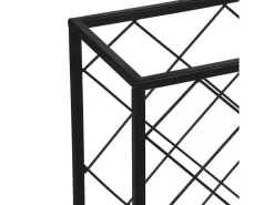 Wijnfleshouder Voor 32 Flessen - L55 X H71 Cm - Metaal - Zwart - Bolinar-OZAIA Outlet