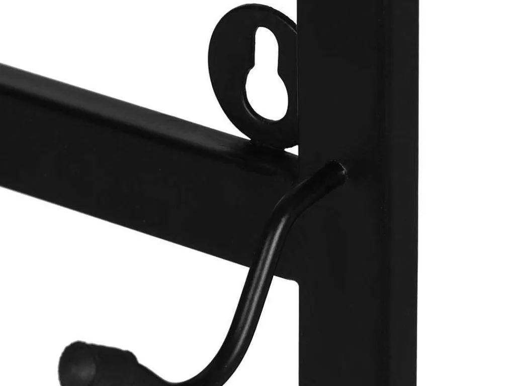 Wijnfleshouder Voor 9 Flessen - L19 X H92 Cm - Metaal - Zwart - Routal-OZAIA Online