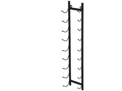 Wijnfleshouder Voor 9 Flessen - L19 X H92 Cm - Metaal - Zwart - Routal-OZAIA Online