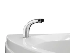 Wit Asymmetrisch Bubbelbad - 1 Plaats - 150 X 100 Cm - Hoek Rechts - Tabana-Shower & Design Outlet