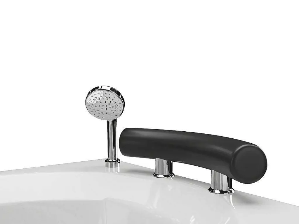 Wit Asymmetrisch Bubbelbad - 1 Plaats - 150 X 100 Cm - Hoek Rechts - Tabana-Shower & Design Outlet