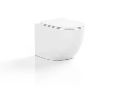Witte Hang-Wc Van Keramiek Zonder Rand - Javoine-Vente-unique