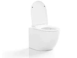 Witte Hang-Wc Van Keramiek Zonder Rand - Javoine-Vente-unique