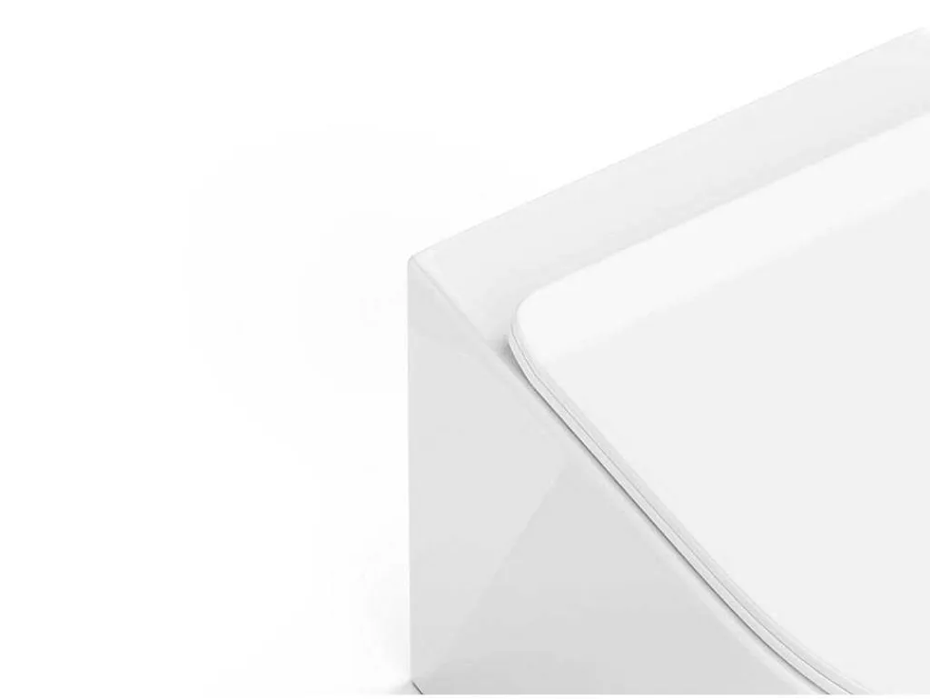 Witte Hang-Wc Van Keramiek Zonder Rand - Javoine-Vente-unique
