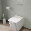 Witte Hang-Wc Van Keramiek Zonder Rand - Clemona-Vente-unique Sale