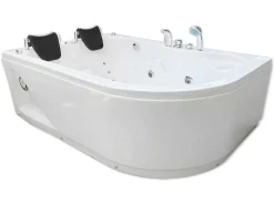 Witte Hottub 170 X 115 Cm Voor 2 Personen 15 Jets Tulip-ELITESHOPPING Online