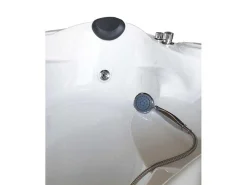 Witte Hottub 150 X 150 Cm Voor 2 Personen 6 Jets Anemoon-ELITESHOPPING
