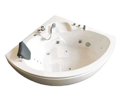 Witte Hottub 135 X 135 Cm Voor 2 Personen 9 Jets Briony-ELITESHOPPING Outlet