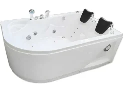 Witte Hottub 170 X 115 Cm Voor 2 Personen 15 Jets Dahlia-ELITESHOPPING Sale