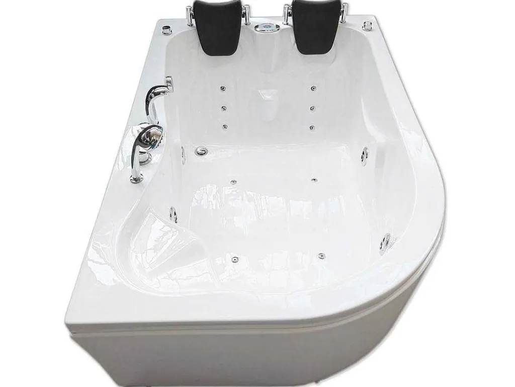 Witte Hottub 170 X 115 Cm Voor 2 Personen 15 Jets Dahlia-ELITESHOPPING Sale