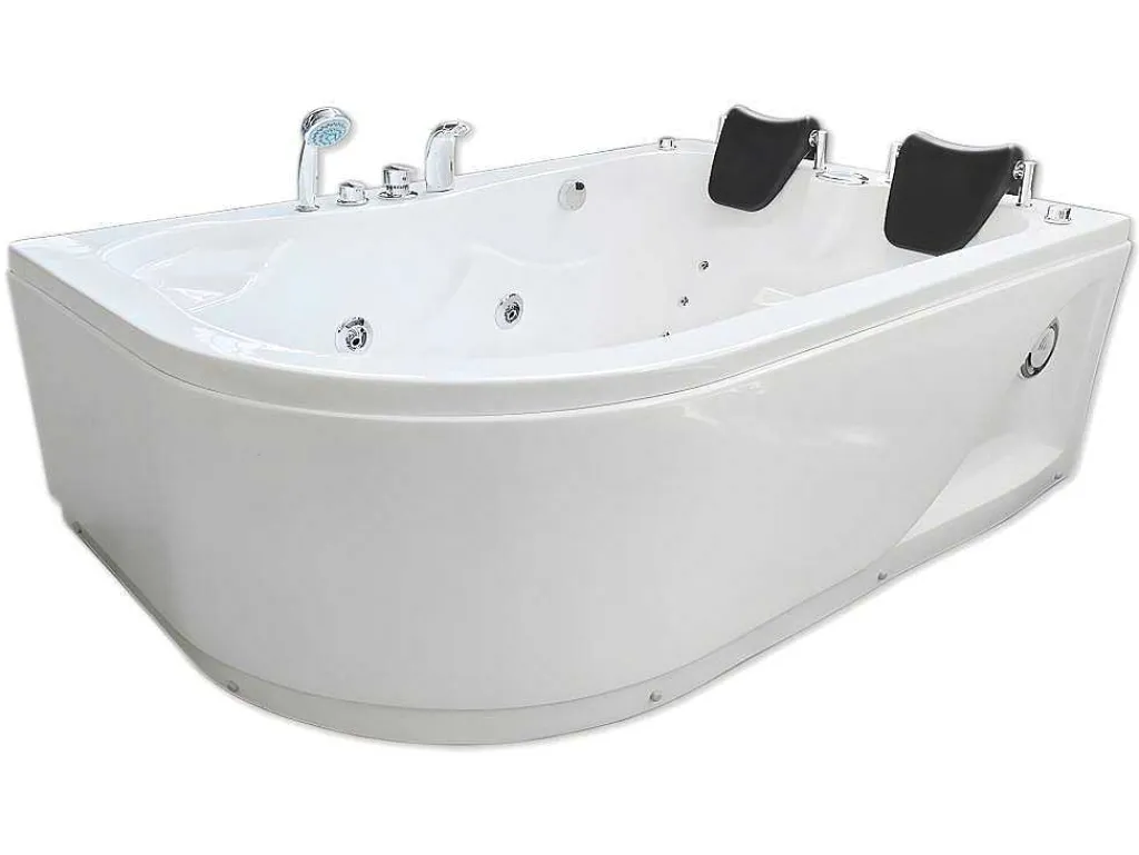 Witte Hottub 170 X 115 Cm Voor 2 Personen 15 Jets Dahlia-ELITESHOPPING Sale