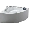 Witte Hottub Voor 1 Persoon 135 X 135 Cm 6 Jets Sage-ELITESHOPPING