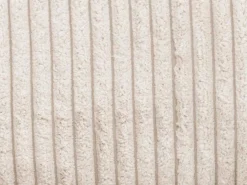 Xxl Hoekbank Van Beige Ribfluweel Tessio Van Maison Cephy-Maison Céphy Outlet