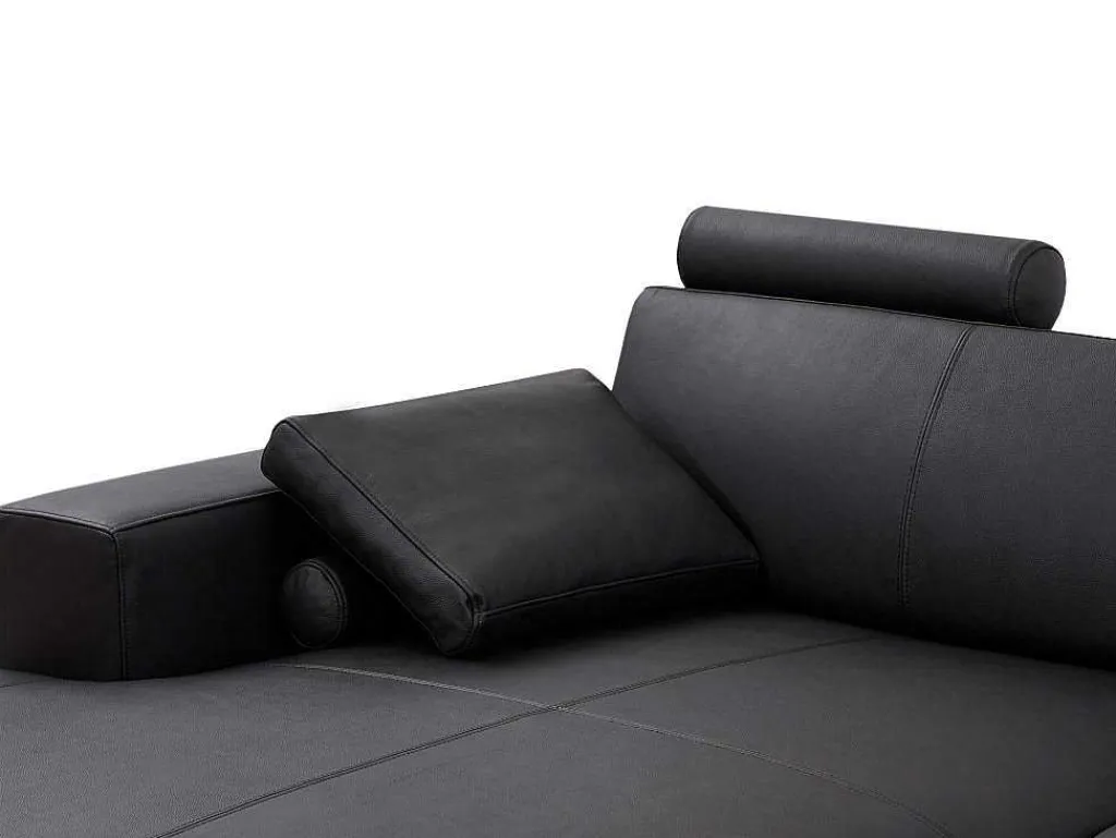 Xxl Zevenzitsbank Hoogwaardig Leer Donatello Ii - Bruin - Hoek Rechts-LINEA SOFA Best