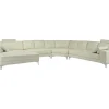 Xxl Zevenzitsbank Hoogwaardig Leer Donatello Ii - Ivoor - Hoek Links-LINEA SOFA Clearance