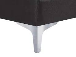 Xxl Zevenzitsbank Hoogwaardig Leer Donatello Ii - Zwart - Hoek Rechts-LINEA SOFA