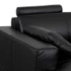 Xxl Zevenzitsbank Hoogwaardig Leer Donatello Ii - Zwart - Hoek Links-LINEA SOFA Discount