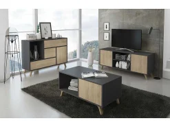 Zapatero Furniture, Windmodel, 90X26X101.5Cm, Tegroep Hall En Hall, Grijs En Eiken, Moderne Stijl-Skraut Home Best