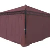 Zijwand Voor Pergola Calpe Iii, Roodbruin-Vente-unique Online
