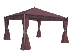 Zijwand Voor Pergola Calpe Iii, Roodbruin-Vente-unique Online