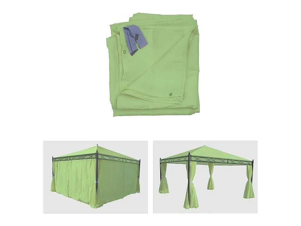 Zijwand Voor Pergola Calpe Iii, Groen-Vente-unique Discount