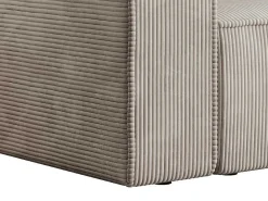 Zitbank 2 Plaatsen Beige Ribfluweel Amelia-Vente-unique Hot