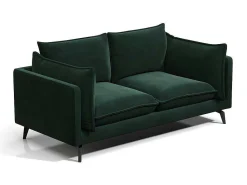 Zitbank 3+2 Plaatsen Kestrel Van Velours - Groen-Vente-unique Discount